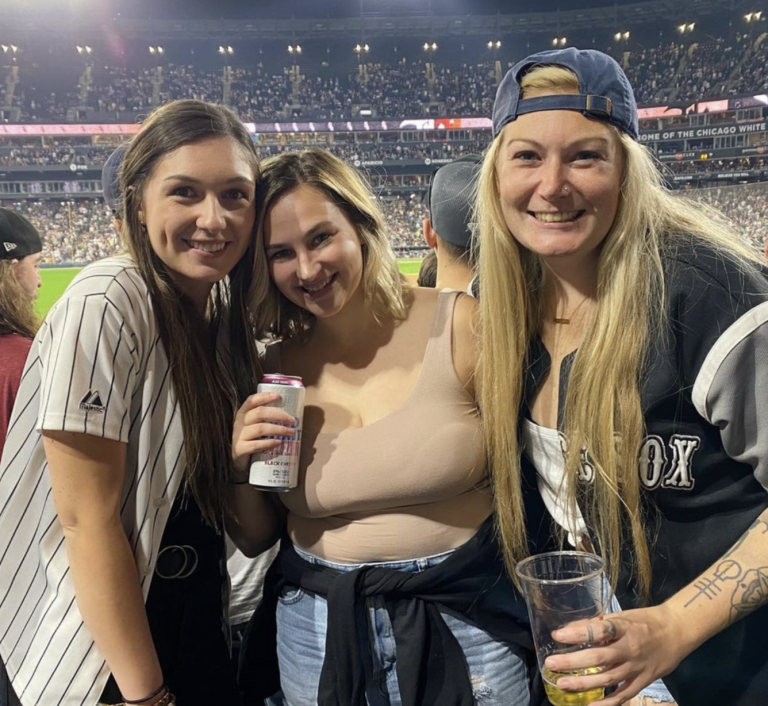 Remarkable moment woman catches foul ball with her prosthetic leg