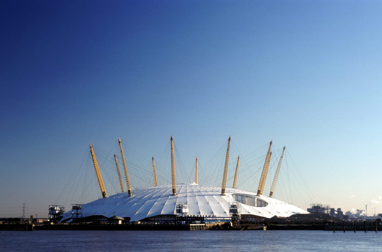 London's iconic O2 arena ravaged by Storm Eunice