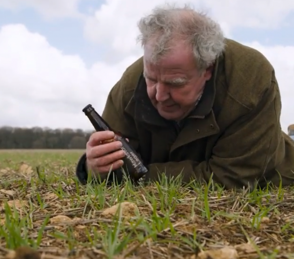 Jeremy Clarkson shares latest beer advert that was 'irritatingly banned'