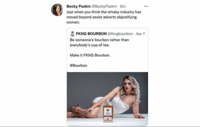 Bourbon sexist marketing