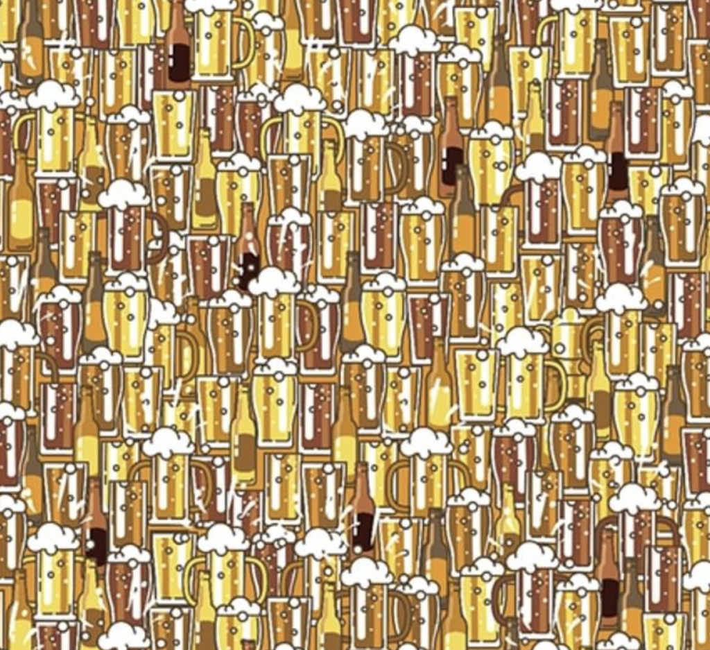 Can You Solve This Viral Beer Optical Illusion In Less Than 30 Seconds 