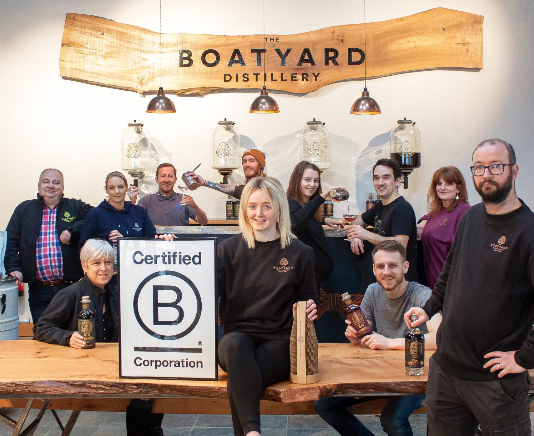 The Boatyard Becomes First B Corp-certified Irish Distillery