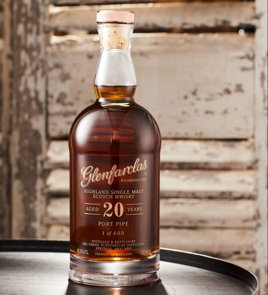 Glenfarclas Distillery releases 20-year-old Port Pipe Decanter