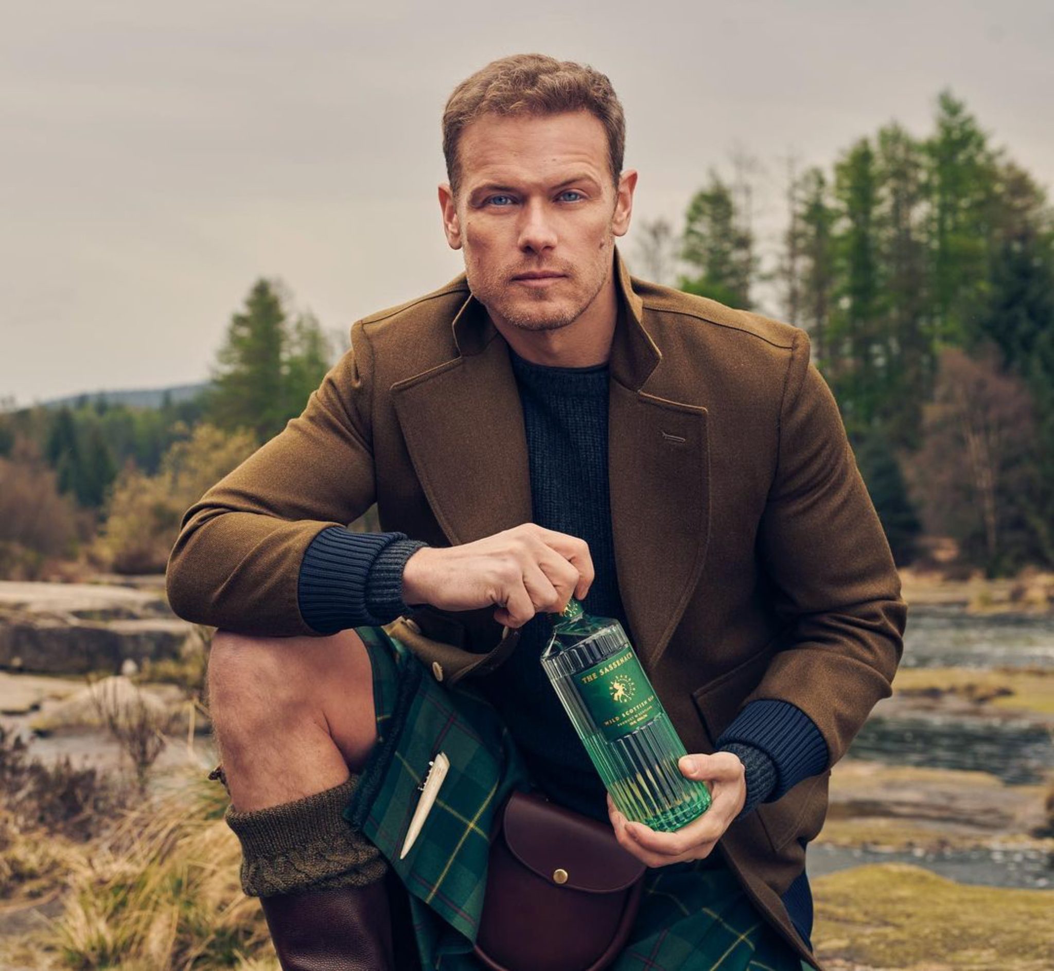 Outlander star's gin arrives in the US