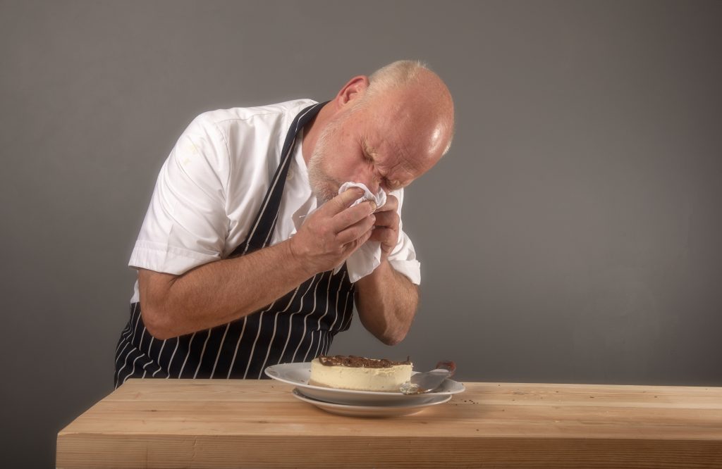 40% of restaurant food poisoning outbreaks due to sick workers