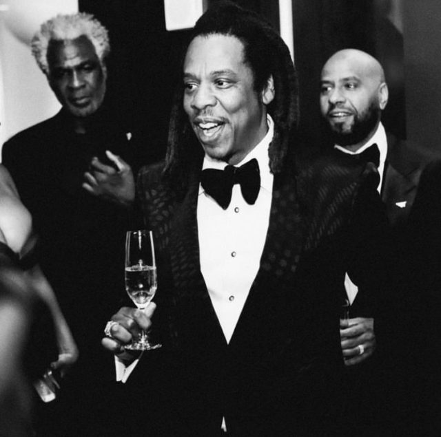crawl 54th with Jay-Z wine Bordeaux birthday fine celebrates epic