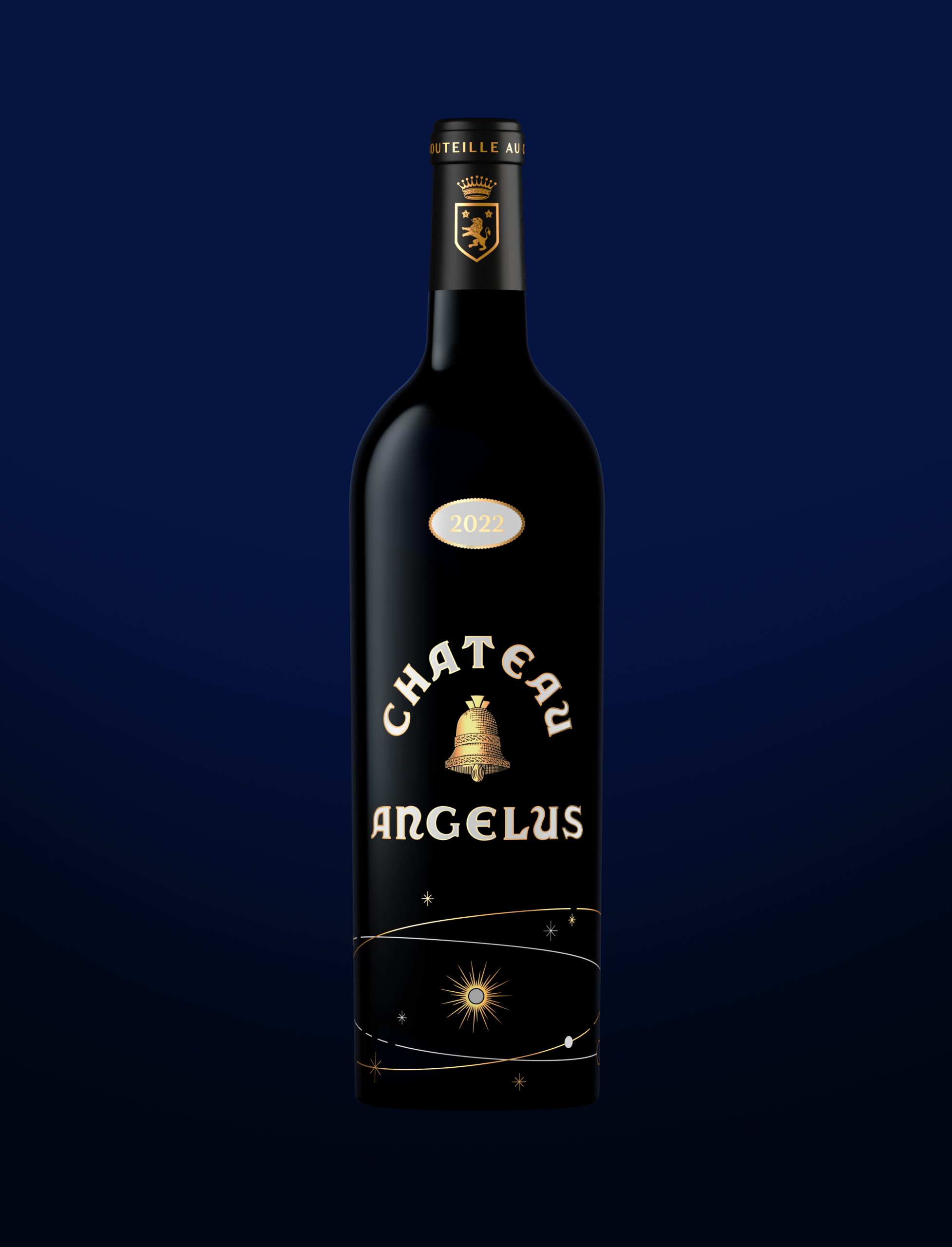 Château Angelus unveils special bottle design for the 'majestic 