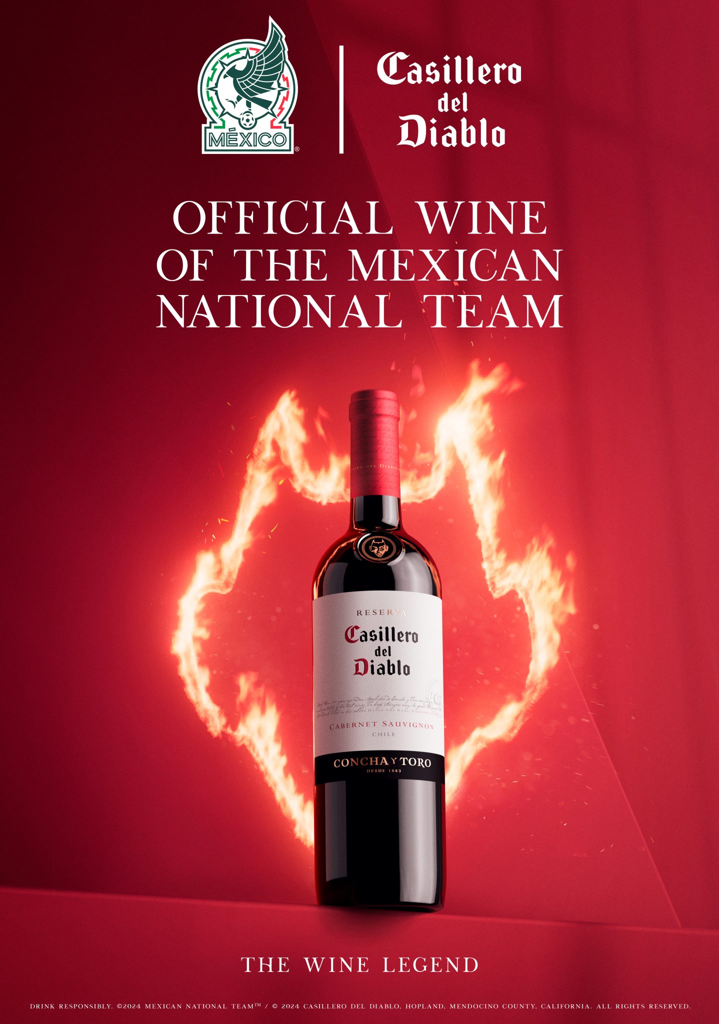 Casillero del Diablo is official sponsor for Mexico football federation