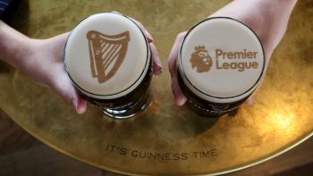 Guinness becomes official beer of the Premier League