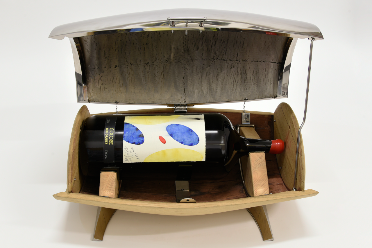 比比-格拉茨（Bibi Graetz）创造了一瓶意大利葡萄酒的新纪录