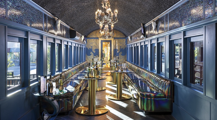 Napa train station transformed into chic restaurant