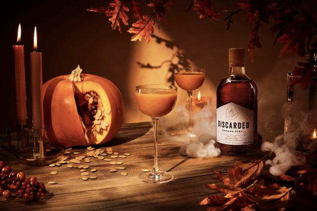 What to do with Halloween pumpkin waste? Make a cocktail