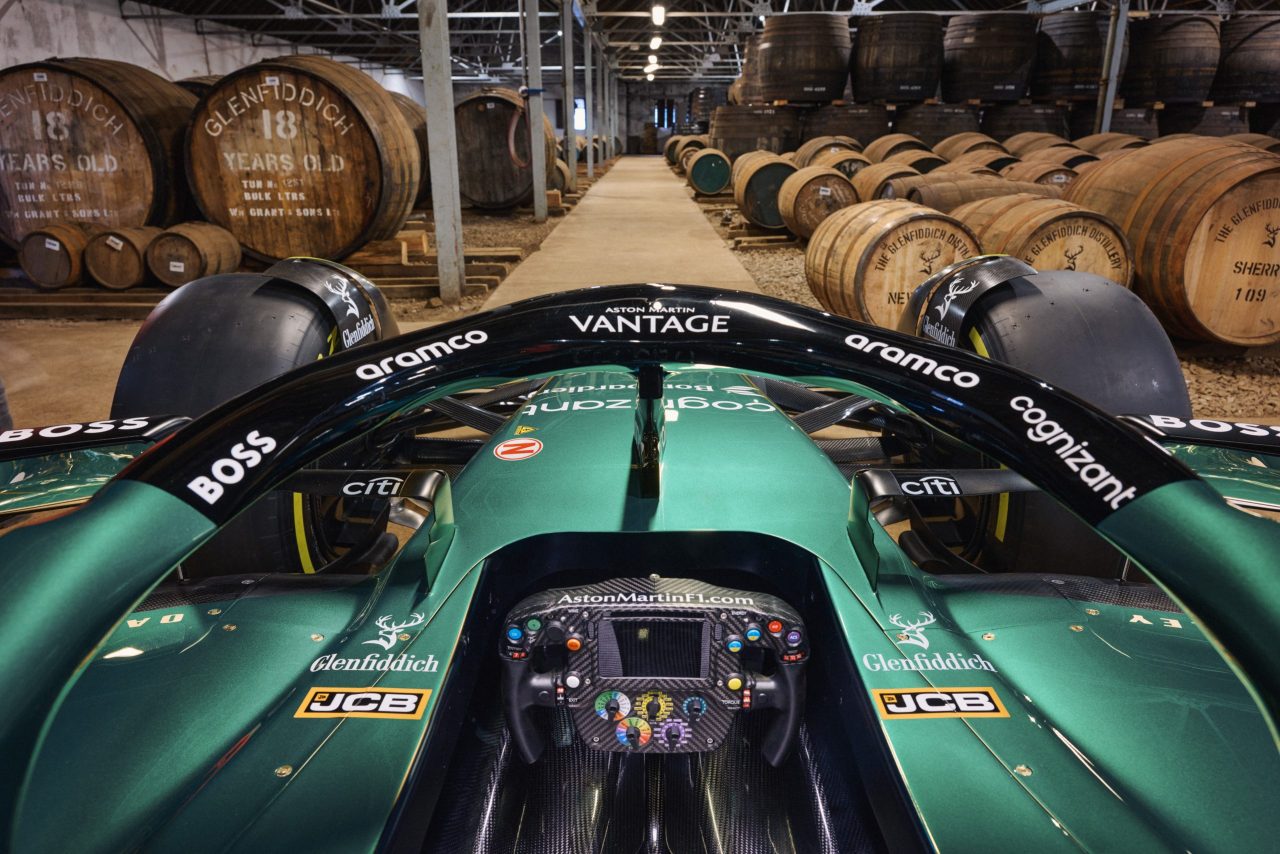 Glenfiddich becomes official partner of Aston Martin F1 team