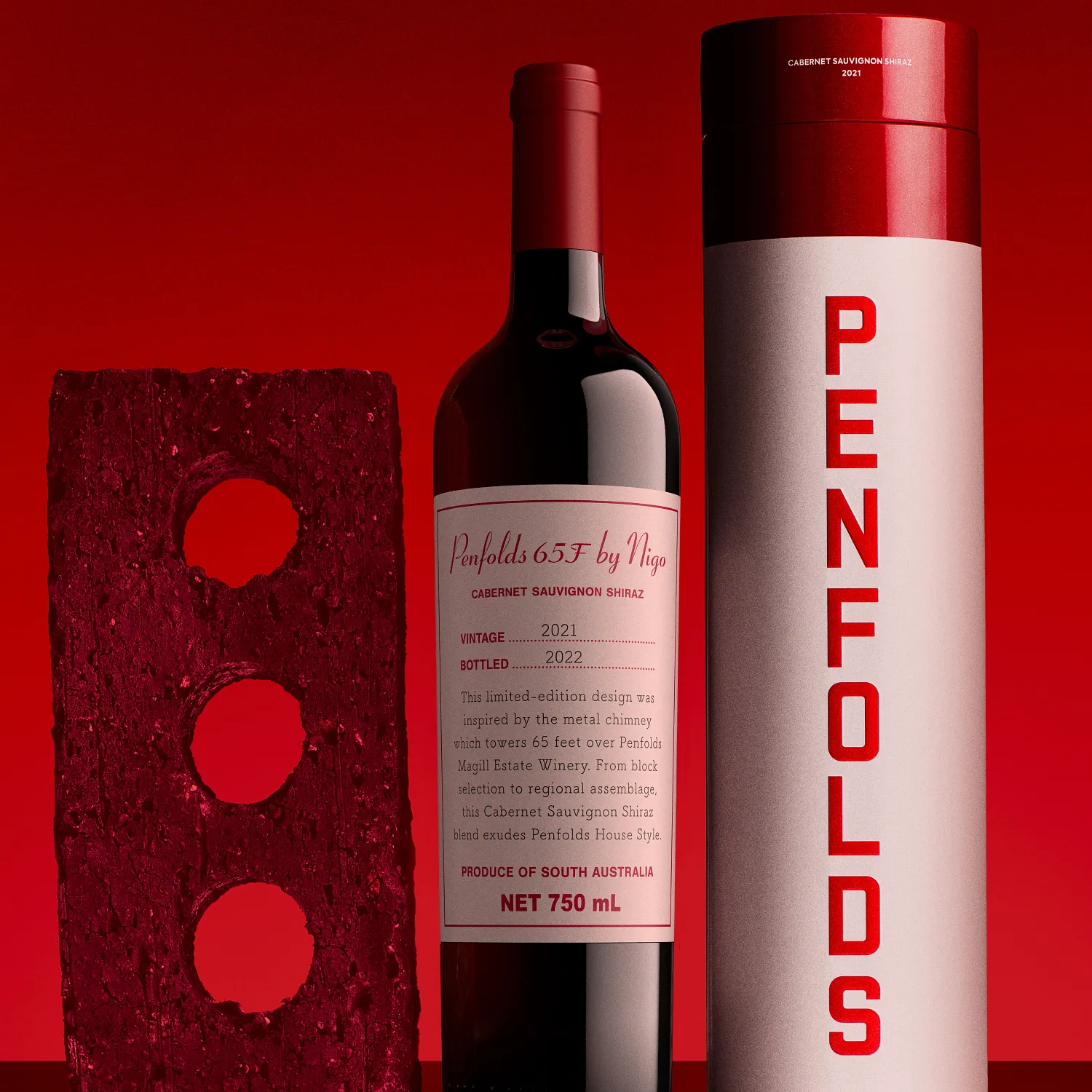 Penfolds releases final NIGO collaboration inspired by Magill Estate Chimney