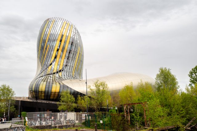 Bordeaux, France - April 7th, 2024: Bordeaux, the city of art and wine museum